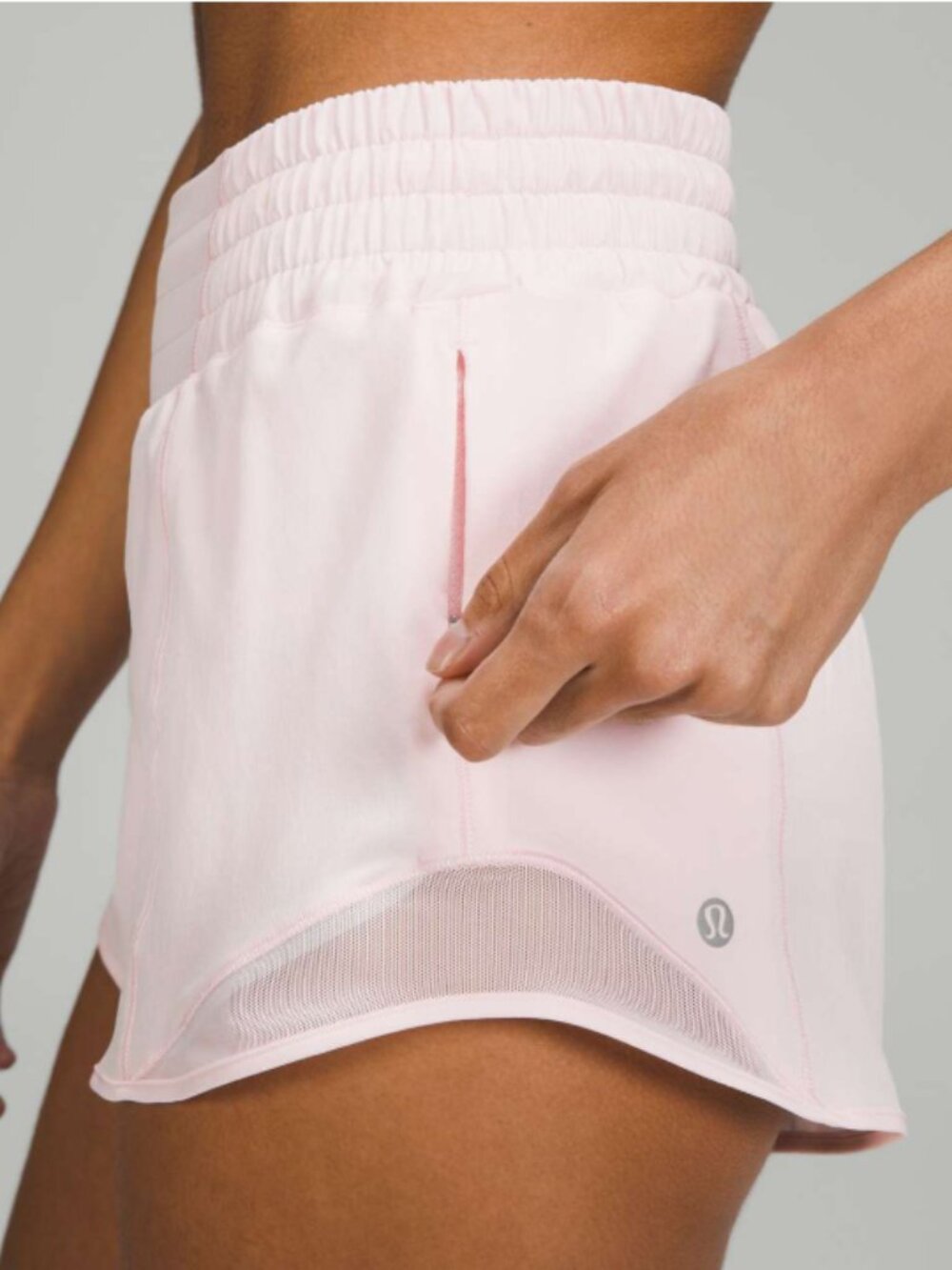 Hotty Hot High-Rise Lined Short 2.5" - Strawberry Milkshake - Size 0